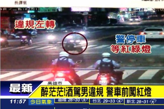 「醉」天真！黝黑男酒駕賭警看不出