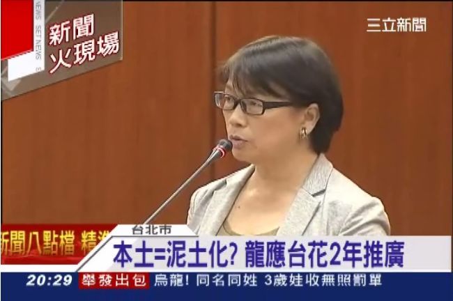 是大自然嗎？龍應台推廣「泥土化」