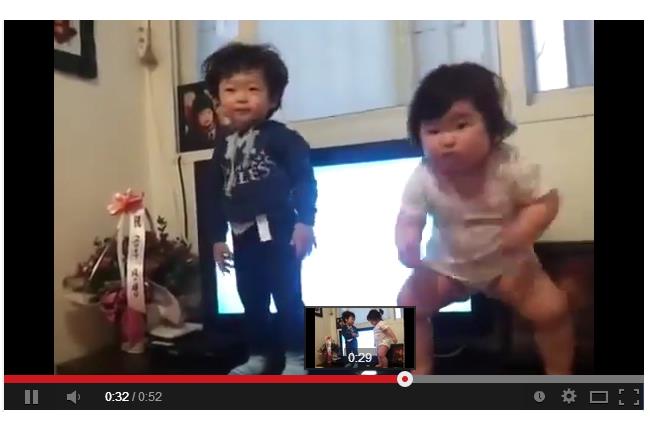 逗趣！南韓小女孩　挺肚肚搖屁屁熱舞