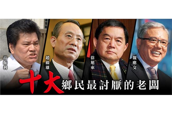 「鄉民討厭的十大老闆」調查出爐