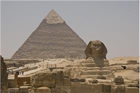 埃及金字塔與人面獅身像（圖／S J Pinkney）