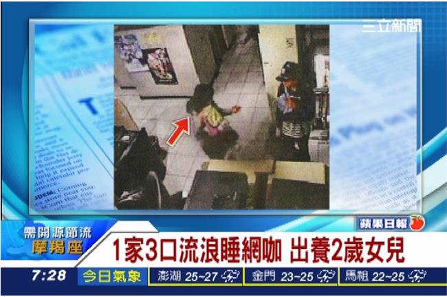 一家住網咖！母無奈出養女兒免她受苦