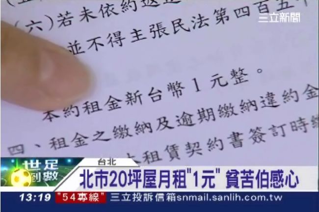棄14萬只收1元　6房東默助8旬翁