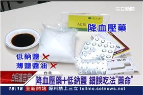 高血壓,低鈉鹽,鉀,痘痘,抗生素,胃藥