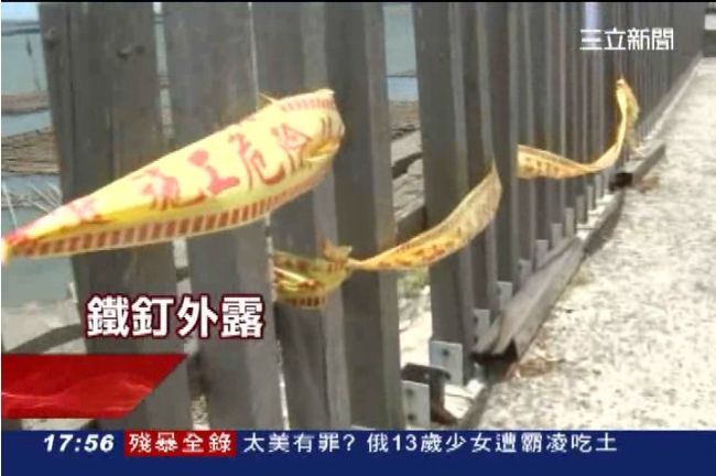 恐怖東石漁人碼頭　棧道破損無人管