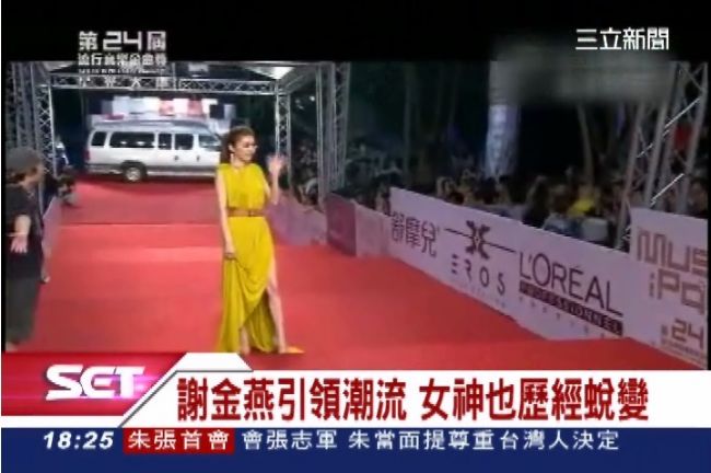 今昔差很大　謝金燕逐步登上女神地位