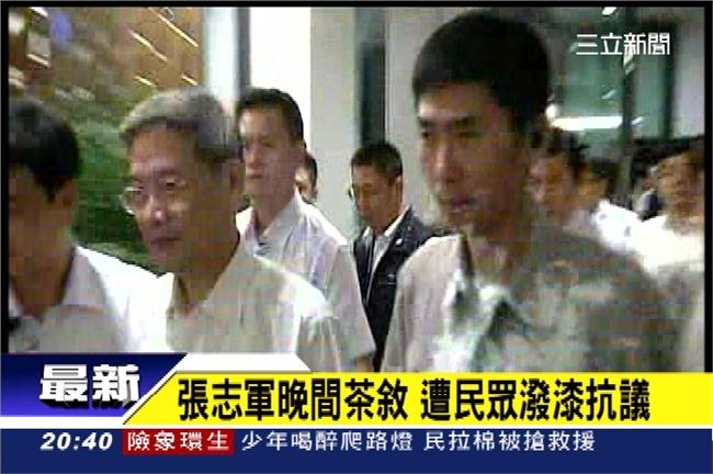 卡！張志軍確定不拜媽祖了、有人流血