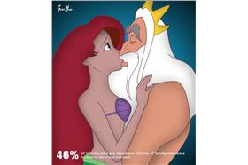 迪士尼公主崩壞　來源:Sanit Hoax