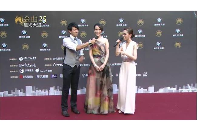 星光大道／楊乃文斜肩禮服驚豔全場