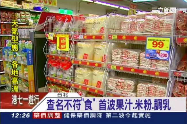 名不符實OUT！果汁、米粉首當其衝
