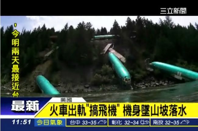 泛舟驚見飛機！三架波音737掉河裡