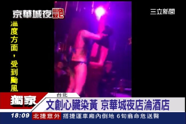 摸奶、抓鳥玩上火　京華城夜店淪酒店