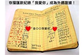 存摺外遇證據／pinterest