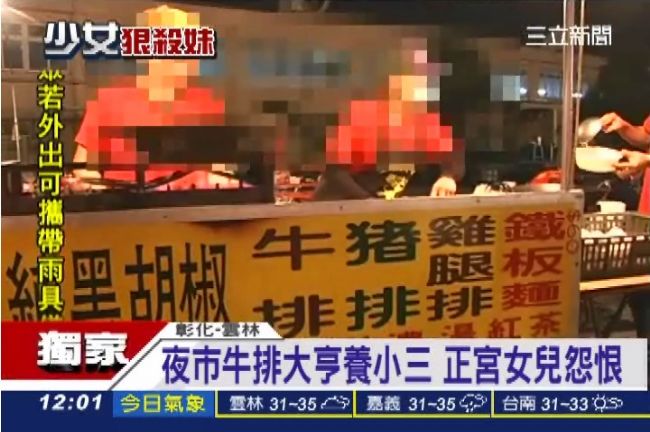獨／殺3歲妹少女　父是夜市牛排大亨