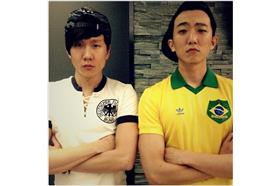 「賭上四角褲」林俊傑尬懷秋賭世足　兩個男人的對決（林俊傑臉書）