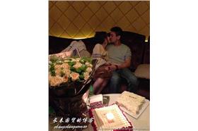 朱孝天,姜欣雨,熱戀,微信,慶生,熱吻（來源：長春國貿的博客）