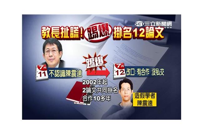 誇張！陳震武疑創殭屍帳號自審論文