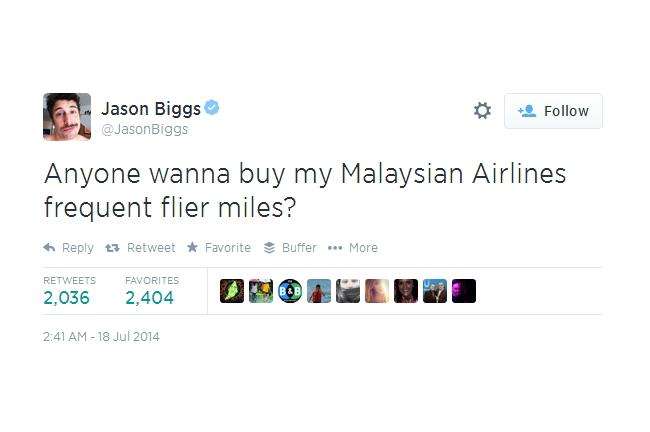 《美國派》演員：誰要買馬航里程數？