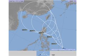 「麥德姆」颱風翻攝自氣象達人彭啟明臉書