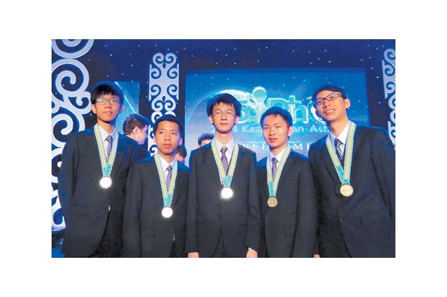 奧林匹亞摘5金　台灣排名世界第2