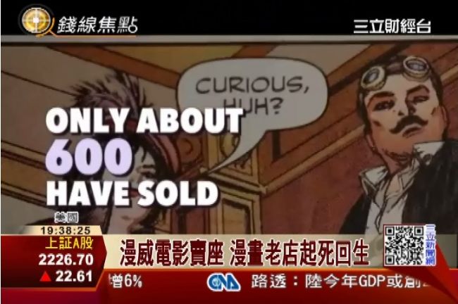 漫威英雄電影熱賣　原著漫畫值6千萬