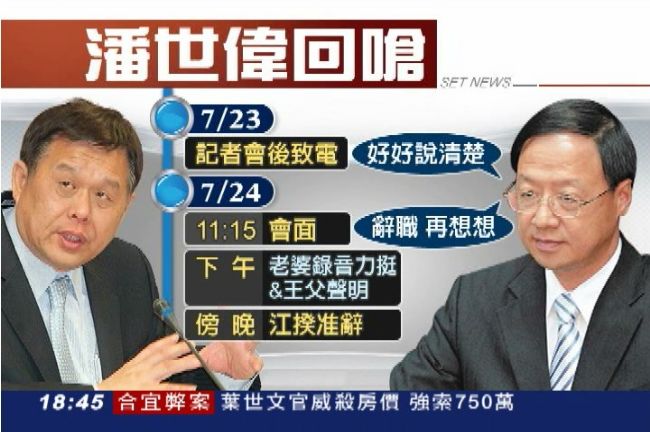 潘世偉洩密太多？府院警告：適可而止
