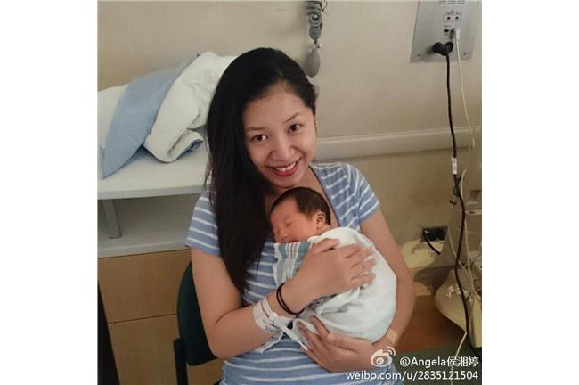 恭喜！侯湘婷紐約生女　取名奧黛莉