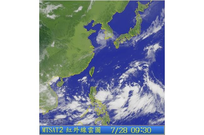 菲律賓海面熱低壓　後天開始影響台灣