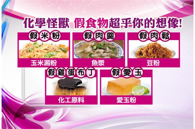 假食物狂潮來襲　五大原則避開毒食