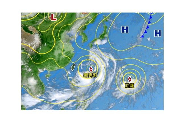颱風娜克莉逼近　今晚起雨越下越大