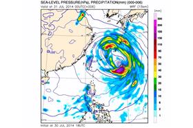 娜克莉颱風、雙胞胎 - 圖/鄭明典臉書