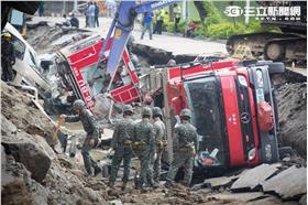 高雄氣爆最新現場近照／記者林清華攝