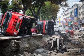 高雄氣爆最新現場近照／記者林清華攝