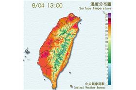 烤到變紅番薯！台灣7月均溫創歷史新高　鄭明典：打破紀錄(氣象局)