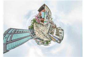 高雄氣爆環景圖_翻攝環景攝影