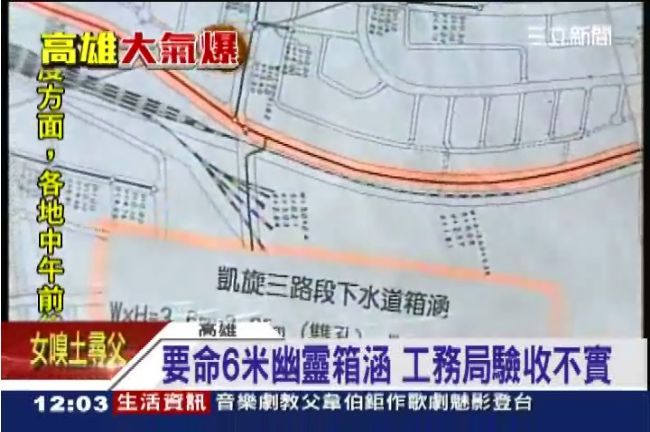 查無要命箱涵　市府兩大局處驗收不實