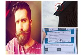 英國男子班傑明（Benjamin Ward）／twitter