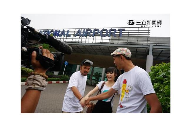 阿達小蝦出外景　賭注輸了就回台灣？