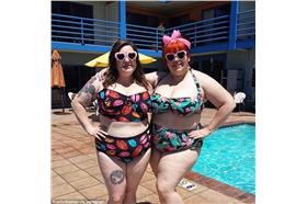 fatkini,胖基尼,大隻女 (每日郵報)