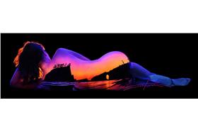 畫作、螢光、人體彩繪－圖／John Poppleton 