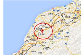新竹新埔－圖／GOOGLE MAPS