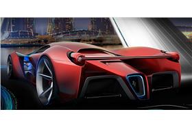 法拉利F80概念車／http://www.adrianoraeli.com/#!ferrari/c22j5