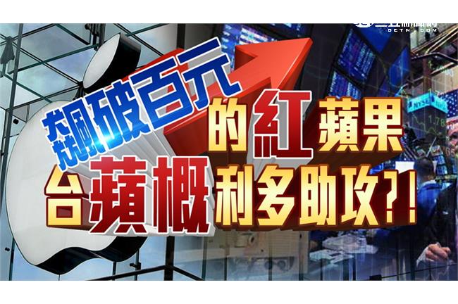 飆破百元的紅蘋果 台廠跟著飄香?
