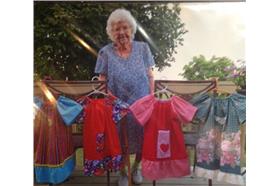 愛心、非洲、孩童、衣物－圖／Little Dresses For Africa臉書粉絲團