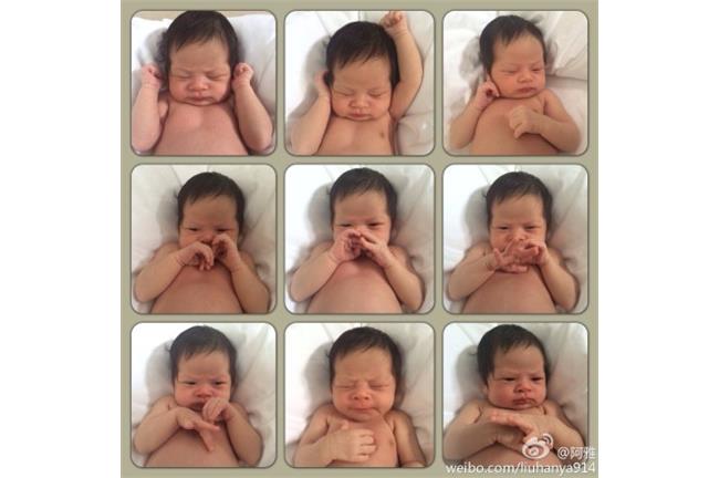 阿雅女兒九連拍表情超多　完全不輸媽