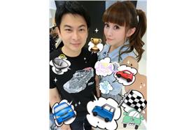 馮媛甄賽車場譜戀曲　傳年底嫁30億冠軍車手（臉書）