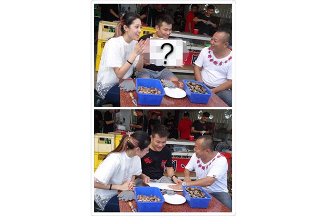 鄭志偉出外景　當場教新人健康教育？