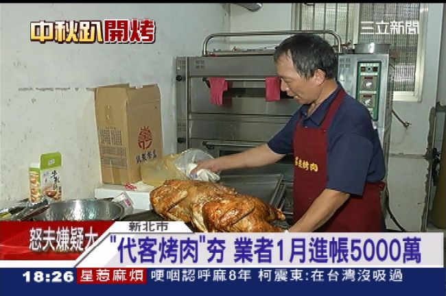 中秋烤肉「懶商機」　師傅到家幫你烤
