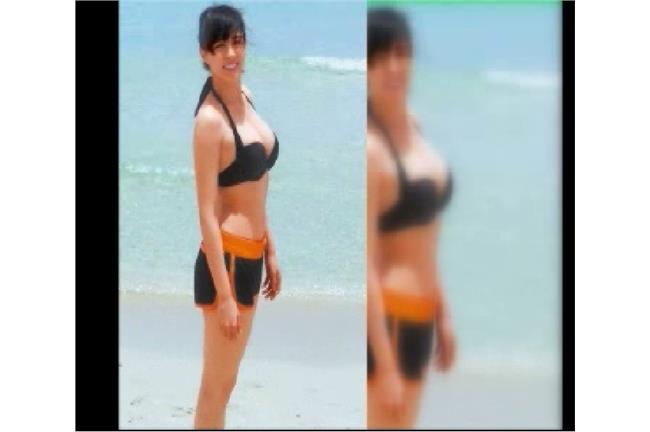魏蔓蘇美島解放D奶　比基尼藏不住