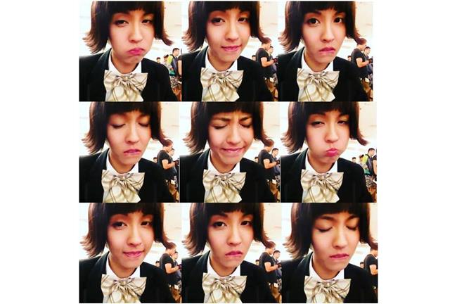 女神魏蔓超俏皮　15秒抖眉嘟嘴萌翻